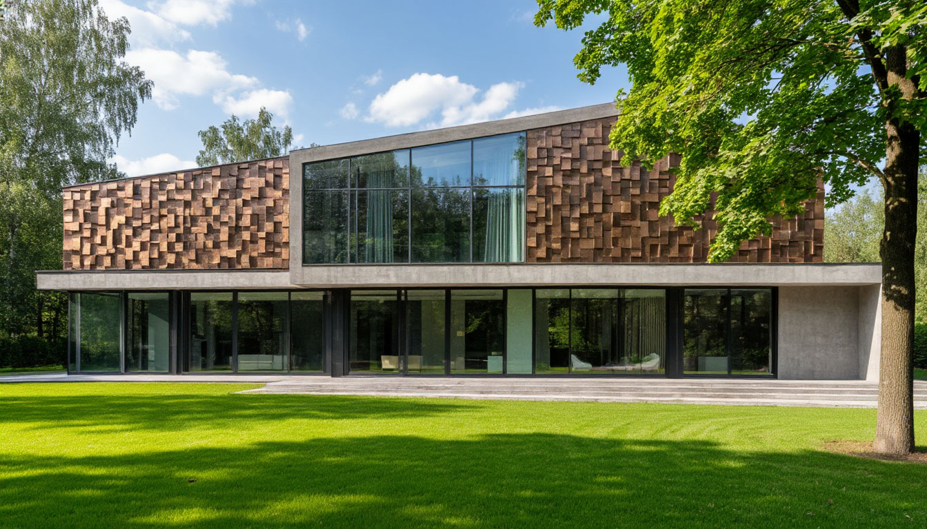 Элитная дача под ключ из чего лучше строить