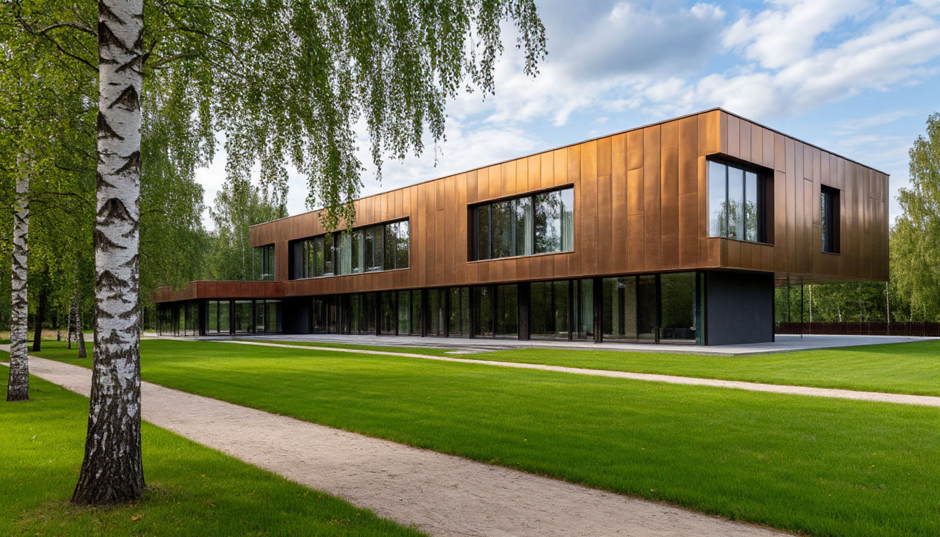 Коробка монолитного коттеджа в Гринфилде уч. 42