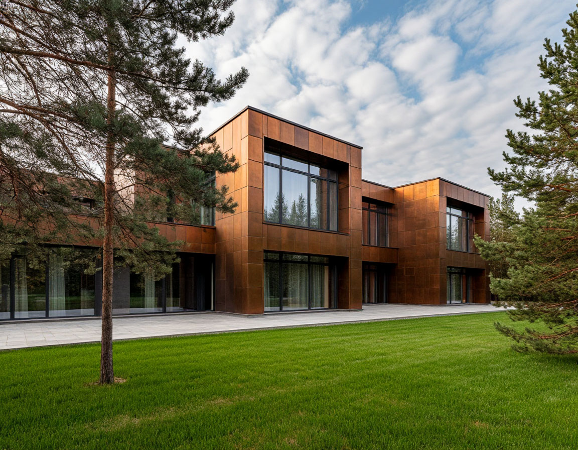 Облицовка домов металлом снаружи