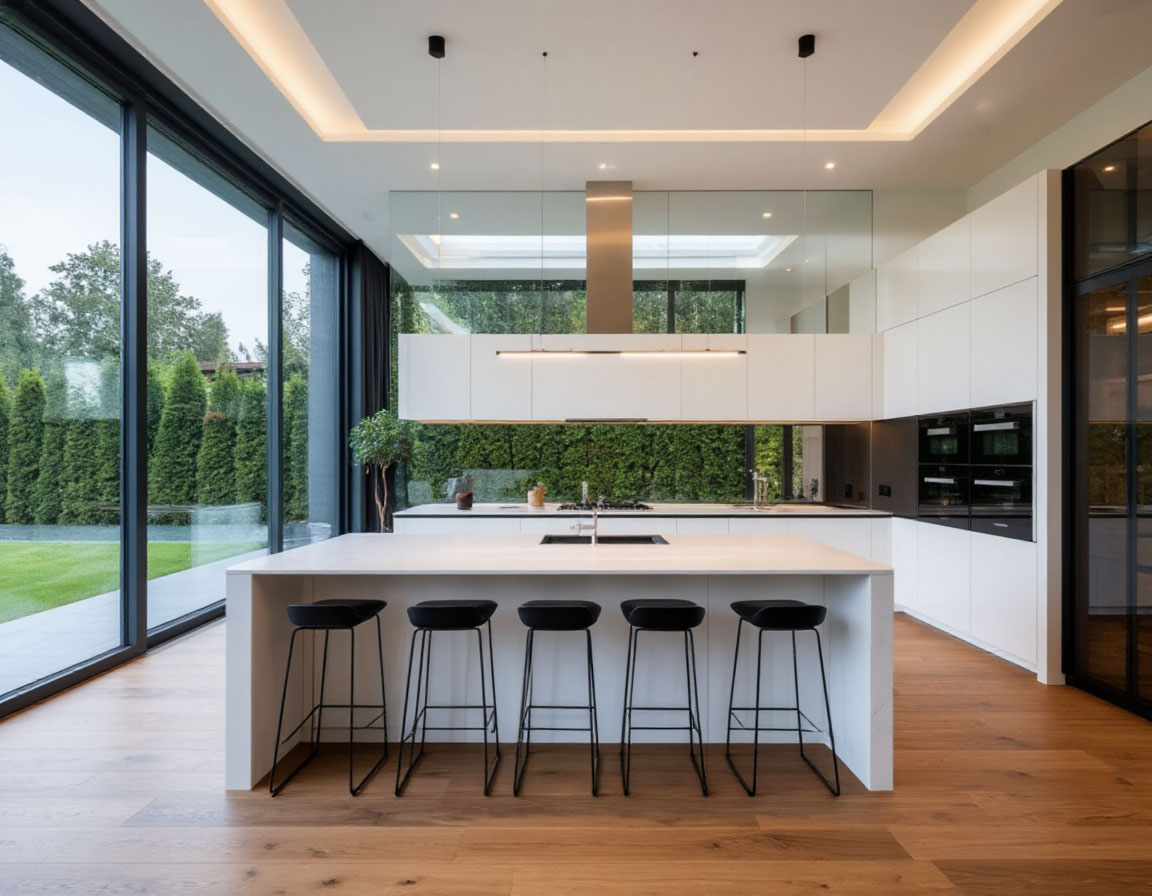 Фото ремонта особняка на Рублевке