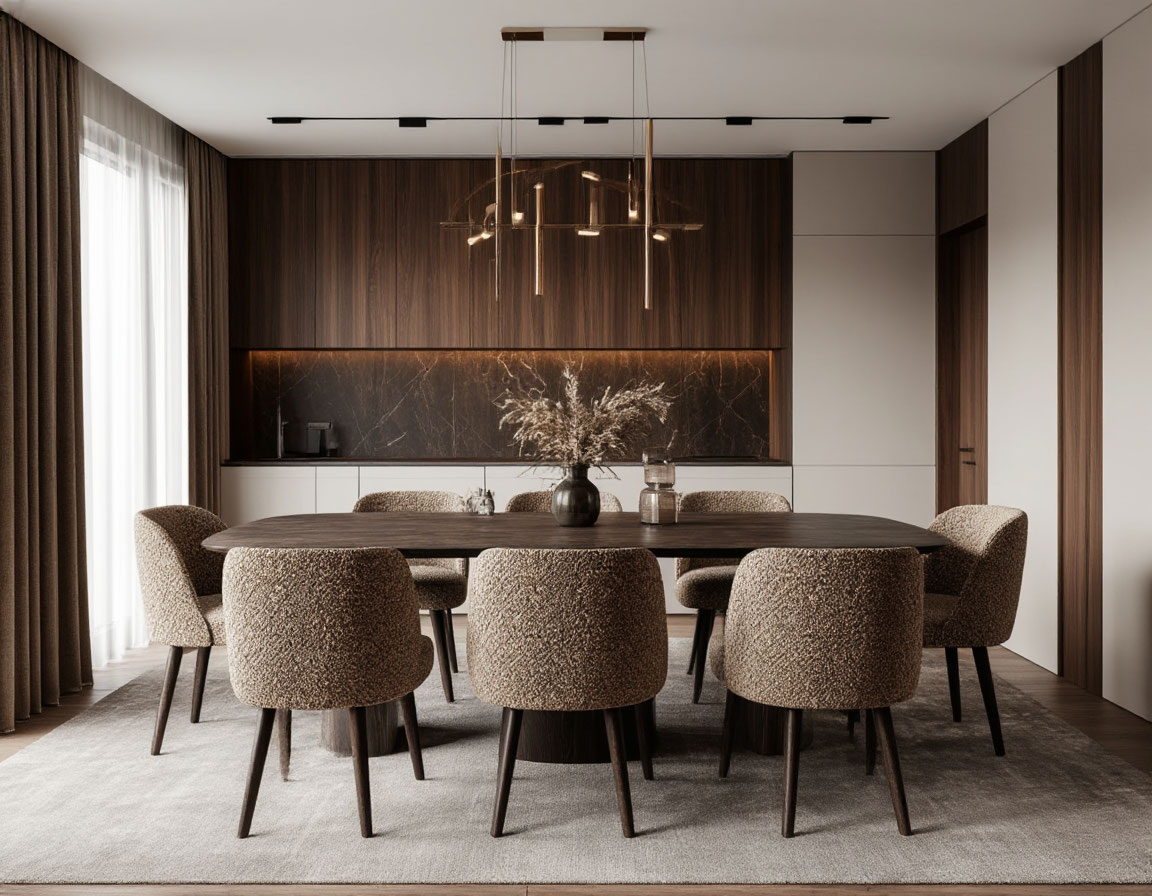 Элитная отделка деревом